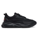 HUGO MEN LEON RUNN SHOES BLACK