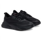 HUGO MEN LEON RUNN SHOES BLACK - Image 2