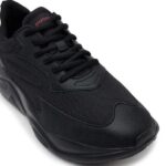 HUGO MEN LEON RUNN SHOES BLACK - Image 6