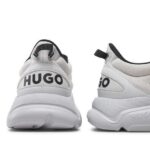 HUGO MEN LEON RUNN SHOES PASTEL GREY - Image 5