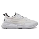 HUGO MEN LEON RUNN SHOES PASTEL GREY