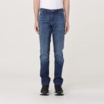 EMPORIO ARMANI MEN J06 SLIM-FIT JEANS MEDIUM BLUE