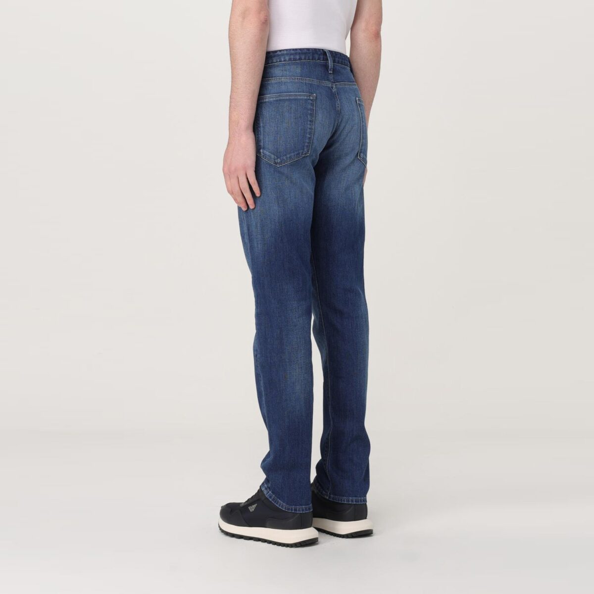 EMPORIO ARMANI MEN J06 SLIM-FIT JEANS MEDIUM BLUE - Image 2