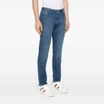 EMPORIO ARMANI MEN J06 SLIM-FIT JEANS LIGHT BLUE