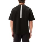 EMPORIO ARMANI MEN EA7 GOLD LABEL SHORT SLEEVED T-SHIRT BLACK - Image 2