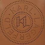 KARL LAGERFELD WOMEN K/CIRCLE PERFORATED SMALL TOTE BAG DARK TAN - Image 4