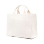 KARL LAGERFELD WOMEN RUE ST-GUILLAUME MEDIUM SQUARE TOTE BAG NATURAL - Image 2