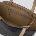 KARL LAGERFELD WOMEN K/CIRCLE MEDIUM TOTE BAG BLACK - Image 4