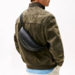 TOMMY HILFIGER MEN METAL LOGO WOVEN BUM BAG BLACK - Image 3