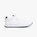 TOMMY HILFIGER MEN CLEAT TRAINERS WITH LEATHER WHITE