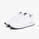 TOMMY HILFIGER MEN CLEAT TRAINERS WITH LEATHER WHITE - Image 2