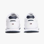 TOMMY HILFIGER MEN CLEAT TRAINERS WITH LEATHER WHITE - Image 5
