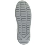 KARL LAGERFELD WOMEN LEATHER MAISON RUE ST-GUILLAUME LOGO KAPRI SNEAKERS WHITE LEATHER-SILVER - Image 4