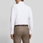 BOSS MEN'S REGULAR FIT BUSINESS SHIRT WITH KENT C1-222 WHITE - Image 2
