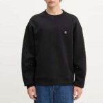 HUGO MEN'S BLOUSE COTTON DARGENCREW BLACK