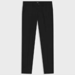 BOSS MEN'S SLIM FIT KAITON TROUSER IN A STRETCH-COTTON BLEND BLACK - Image 4