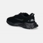 HUGO MEN'S SNEAKERS SHOES LEON RUN MFBB BLACK - Image 2