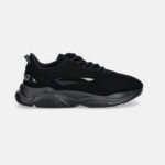 HUGO MEN'S SNEAKERS SHOES LEON RUN MFBB BLACK