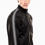 EMPORIO ARMANI MAN EA7 TRAIN7 LINES TRACKSUIT BLACK - Image 2