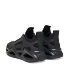 EMPORIO ARMANI MEN'S EA7 SNEAKERS TRIPLE BLACK - Image 3