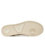 POLO RALPH LAUREN MEN HERITAGE COURT II LEATHER SNEAKER TAN/ECRU - Image 6