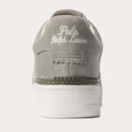 POLO RALPH LAUREN MEN MASTERS COURT SUEDE TREINER ERTH GREY - Image 2
