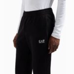 EMPORIO ARMANI MAN EA7 CORE INDENTITY COTTON TROUSER BLACK - Image 2