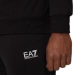 EMPORIO ARMANI MAN EA7 TRAIN CORE HOODIE TRACKSUIT BLACK - Image 4