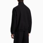 EMPORIO ARMANI MAN FULL ZIP SWEATSHIRT BLACK - Image 3