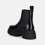 TOMMY HILFIGER WOMAN'S TH SHINY LEATHER CHELSEA BLACK - Image 2
