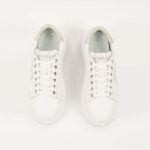 KARL LAGERFELD WOMEN'S SNEAKERS KREEPER LO SIGNIA EMBRO PATCH WHITE - Image 3