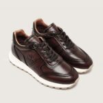 LA MARTINA MEN'S SNEAKERS LEATHER DUSTIN BROWN - Image 2