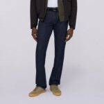 TRUSSARDI MEN'S JEAN'S 5 POCKET 380 ICON RINSE DENIM BLUE - Image 3