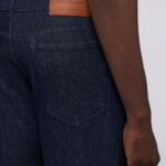 TRUSSARDI MEN'S JEAN'S 5 POCKET 380 ICON RINSE DENIM BLUE - Image 5