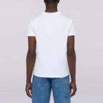 TRUSSARDI MEN'S T-SHIRT REGULAR FIT COTTON GENTLE SOCIETY EMB WHITE - Image 2