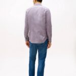 TOMMY HILFIGER MAN SMART CASUAL SLIM FIT CHECK SHIRT REGATTA RED MULTI - Image 2