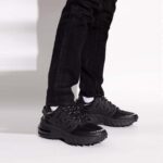 DSQUARED2 MEN'S BUBBLE SPORT SNEAKERS BLACK - Image 5