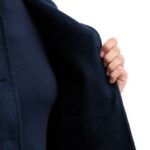 TOMMY HILFIGER WOMEN'S BLAZER WOOL BLED REG DARK BLUE - Image 3