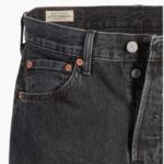 LEVI’S® MEN'S 501 ORIGINAL JEANS  BLACK WORN IN- BLACK - Image 5