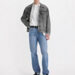 LEVI’S® MEN'S 501 TAPER JEANS CHEMICALS MEDIUM WASH