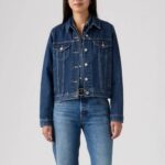 LEVI’S®THE ORIGINAL TRUCKER JACKET CLEAN DARK AUTHENTIC