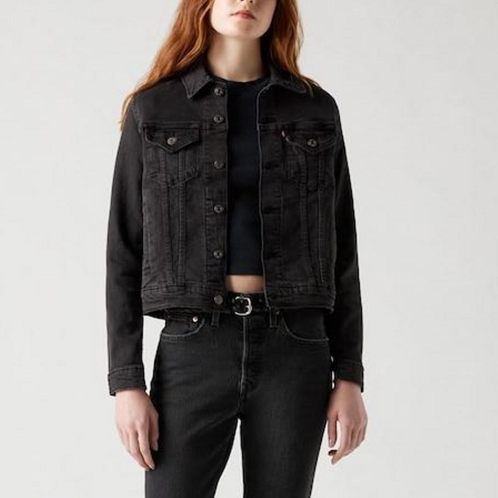 299450070-2 LEVI’S®THE ORIGINAL TRUCKER JACKET BLACK AIR - Image 1