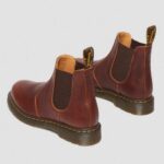DR MARTENS 2976 AMBASSADOR LEATHER CHEALSEA BOOTS CASHEW - Image 2