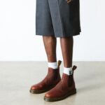 DR MARTENS 2976 AMBASSADOR LEATHER CHEALSEA BOOTS CASHEW - Image 5
