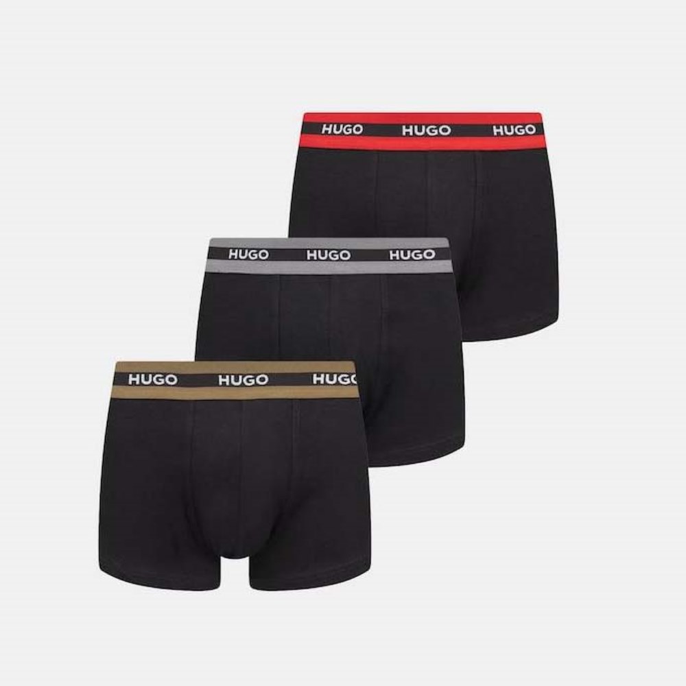 50492375-973-1 HUGO MEN'S 3 PACK TRUNK TRIPLET PLANET OPEN MASCELLANEOUS - Image 1