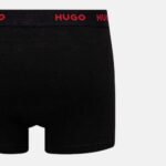 HUGO MEN'S 3 PACK TRUNK TRIPLET BLACK - Image 3