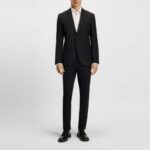 HUGO ARTI-HESTEN253X EXTRA SLIM FIT SUIT BLACK
