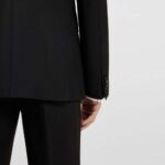 HUGO ARTI-HESTEN253X EXTRA SLIM FIT SUIT BLACK - Image 5