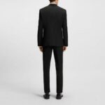 HUGO ARTI-HESTEN253X EXTRA SLIM FIT SUIT BLACK - Image 2