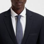 HUGO ARTI-HESTEN253X EXTRA SLIM FIT SUIT DARK BLUE - Image 3